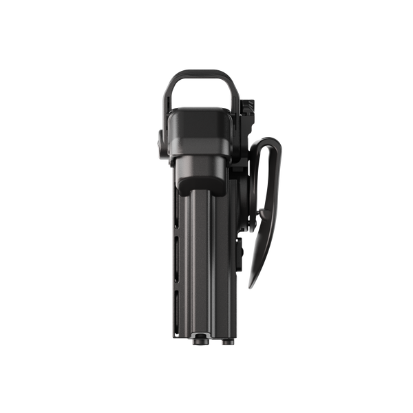 ORPAZ T41 PRO Universal Adjustable Holster, Level 3 Security, Hood Guard & Magnetic Retention, Optics Ready OWB Polymer Duty Holster, Made in Israel Paddle