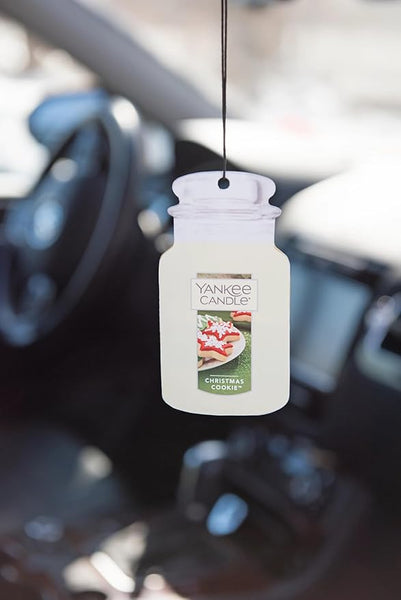 Yankee Candle Paper Car Jar, Christmas Cookie, 3 Packs
