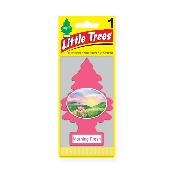 Little Trees Hanging Car Air Freshener, Morning Fresh, 1-Pack