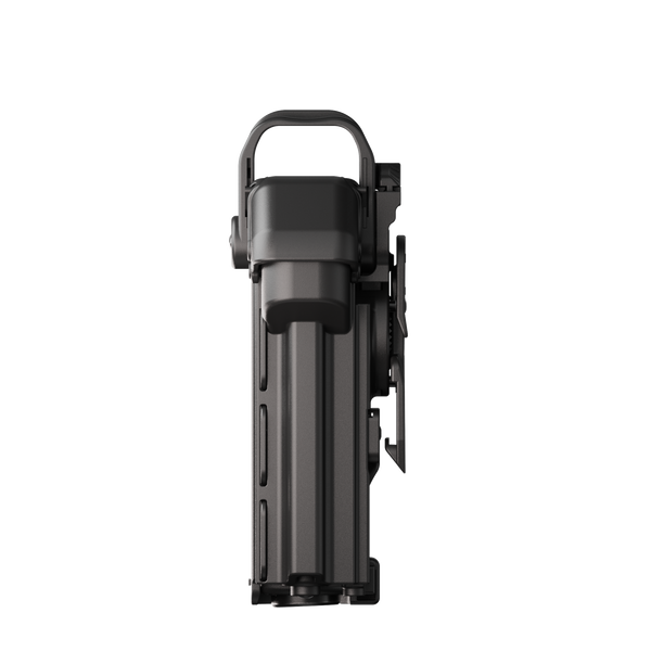 Orpaz T40 Pro G45 LH Duty Holster with Large Light Holster Compatible with Glock 45 Pistol Holder with Laser Mounted Light and Optics with Molle