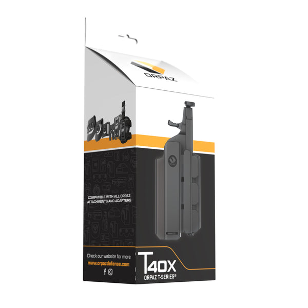 Orpaz G45 Light Bearing Holster Compatible with Glock 45 Holster with Light/Laser/Sight/Optics (Large Pistol Lights, MOLLE Attachment)