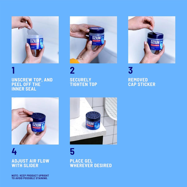 Ozium Gel 8oz Ozium Smoke & Odors Eliminator, Original Scent