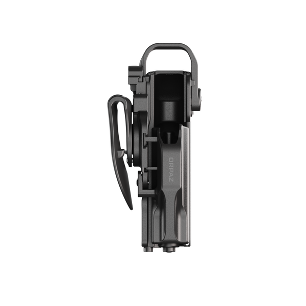 ORPAZ T41 PRO Universal Adjustable Holster, Level 3 Security, Hood Guard & Magnetic Retention, Optics Ready OWB Polymer Duty Holster, Made in Israel Paddle
