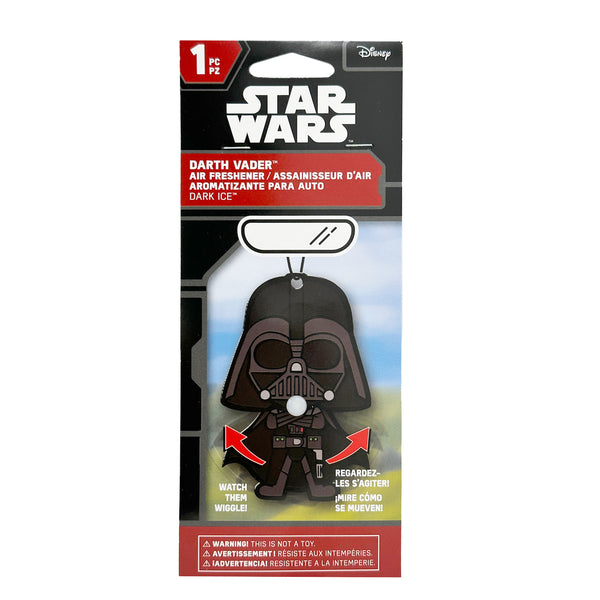 Star Wars Darth Vader Car Accessories - Darth Vader Air Freshener Wiggler (1 Piece)