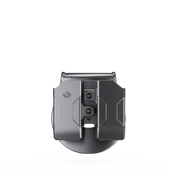 Orpaz G19 Pistol Mag Pouch Compatible with Glock 19 Magazine Holster for 0.40, 9mm Magazine Holder, Double Mag, Paddle