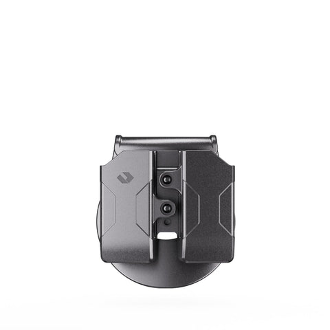 Orpaz G19 Pistol Mag Pouch Compatible with Glock 19 Magazine Holster for 0.40, 9mm Magazine Holder, Double Mag, Paddle