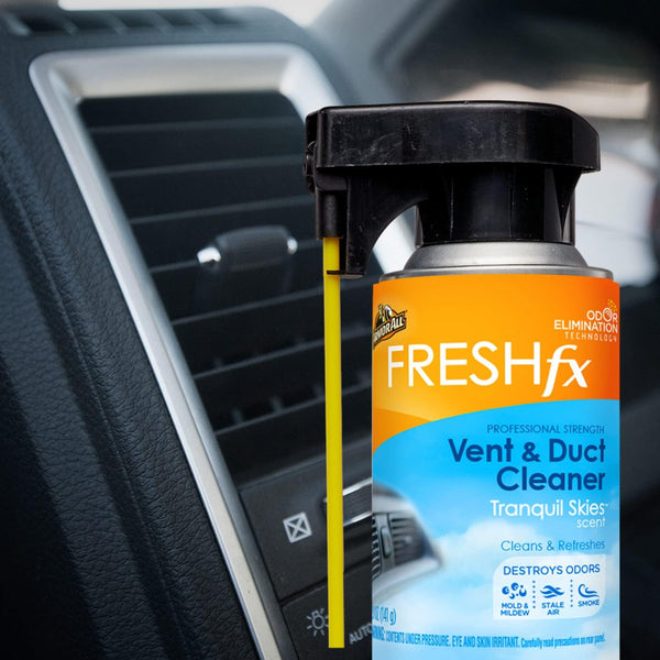 Armor All Fresh FX Vent and Duct Cleaner Odor Neutralizer, Stocking Stuffers, Tranquil Skies Scent, 5 OZ, 3 Packs