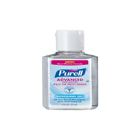 Purell Advanced Hand Sanitizer Refreshing Gel Squeeze Bottle, 2 Oz