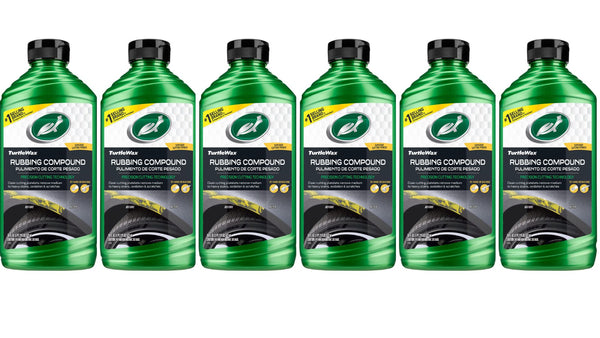 Turtle Wax Premium Grade Rubbing Compound - 18 oz, 6 Pack