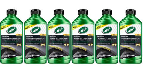 Turtle Wax Premium Grade Rubbing Compound - 18 oz, 6 Pack