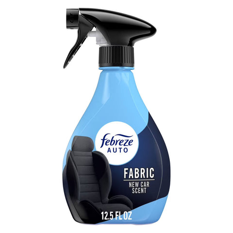 Febreze Fabric AUTO Car Spray Air Freshener, Odor Fighting, New Car, 12.5 fl oz