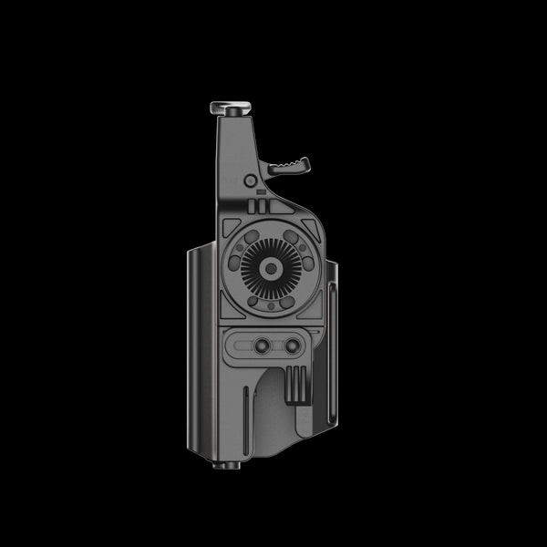 Orpaz Light Bearing Holster Compatible with Springfield XD Holster with Light/Laser/Sight/Optics (Medium Pistol Lights, Paddle Attachment)