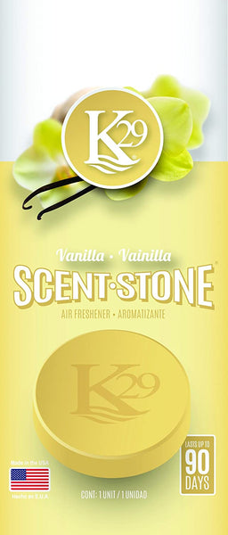 K29 Stone Air freshener, Environmentally Safe and Long-lasting Fragrance (Vanilla)