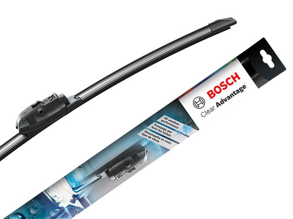 Bosch 13CA Clear Advantage Windshield Wiper Blade, 13 Inch, All-Weather Beam Style Wiper Blade, Smooth & Quiet Wiping Performance, 2 Pack