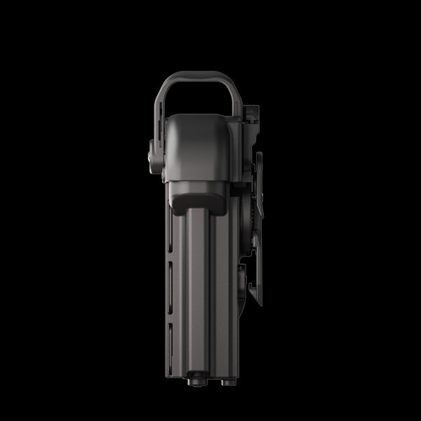 Orpaz T40 Pro G22 LH Duty Holster with Medium Light Holster w/ Magnetic Optic cover, Compatible with Glock 22 Pistol Holder with Laser Mounted Light and Optics with Molle