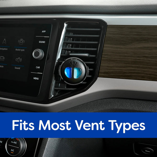 Refresh Vent Clip Mini Diffusers Car Air Freshener, New Car/Cool Breeze Scent