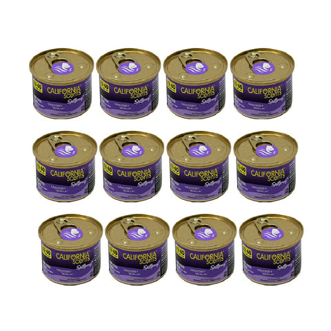 California Scents Spillproof Car Air Freshener - The Best Car Air Freshener and Odor Eliminator for Your Vehicle, Monterey Vanilla, 12 Packs