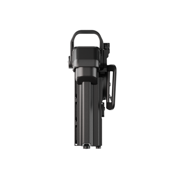 ORPAZ T41 PRO Universal Adjustable Holster, Level 3 Security, Hood Guard & Magnetic Retention, Optics Ready OWB Polymer Duty Holster, Made in Israel Belt Loop
