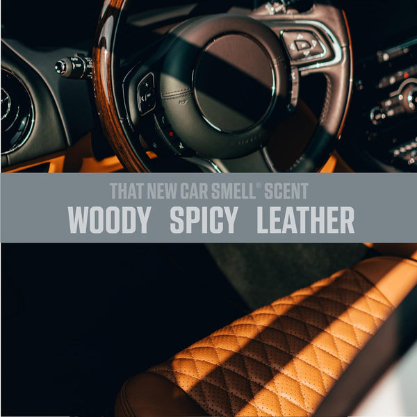 Ozium Cigarette Smoke Air Sanitizer Eliminates Smoke Smell, Aerosol Spray, New Car 3.5oz (Pack of 6)