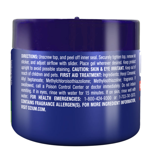 Ozium Odor Eliminating Gel Air Freshener 4.5 oz Country Fresh for Home Car Office