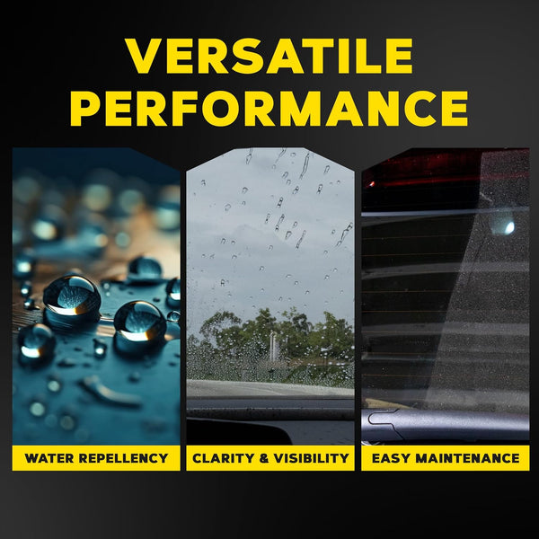 Meguiar's Ultimate Glass Cleaner & Water Repellent, Streak-Free Shine & Rain Protection, 16 oz