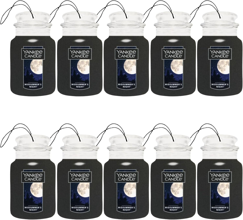 Yankee Candle Paper Car Jar, MidSummer's Night (Pack Of 10)