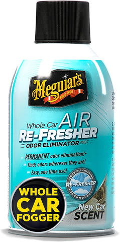 Meguiar's Whole Car Air Re-Fresher Odor Eliminator Mist, New Car Scent
