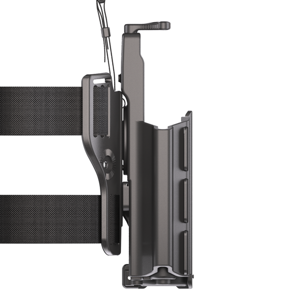 Orpaz T40 TP9 Holster with Light compatible with Canik TP9 Holster with Light, Left Handed Large Pistol Lights, Drop-Leg Attachment