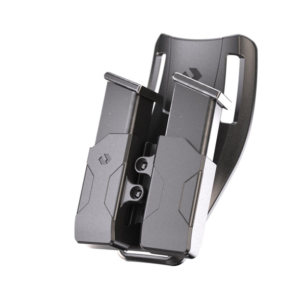 Orpaz G19 Pistol Mag Pouch Compatible with Glock 19 Magazine Holster for 0.40, 9mm Magazine Holder, Double Mag, Low-Ride