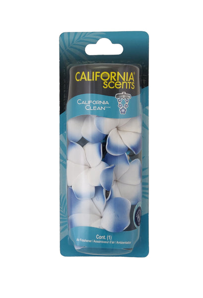 California Scents Scented Necklace in California Clean: The Perfect Lei for Your Car - Hanging Flower Air Freshener