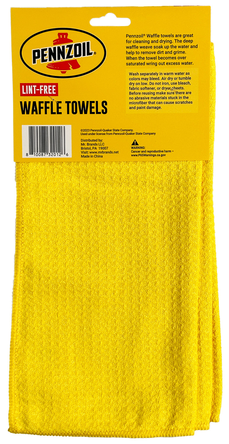 Waffle Weave - Car Drying Towel