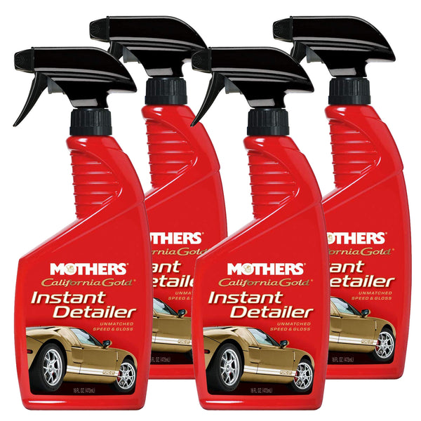Mothers Instant Detailer Spray Exterior Car Detailer, 16 oz. (4-Pack)