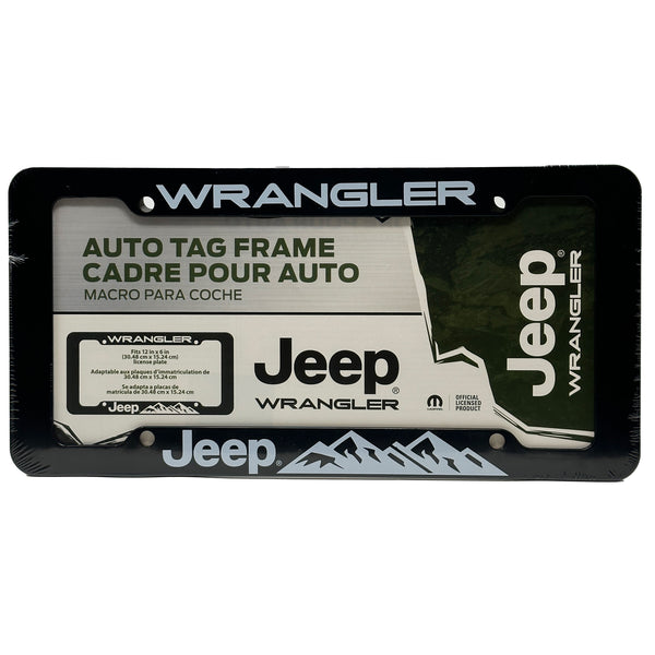 Chroma Jeep Wrangler License Plate Frame, Jeep Wrangler Accessories