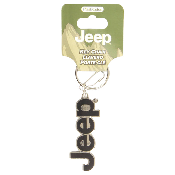 Plasticolor Jeep Keychain with Sturdy Metal Construction - Durable and Eye-Catching Jeep Keychains Accessory