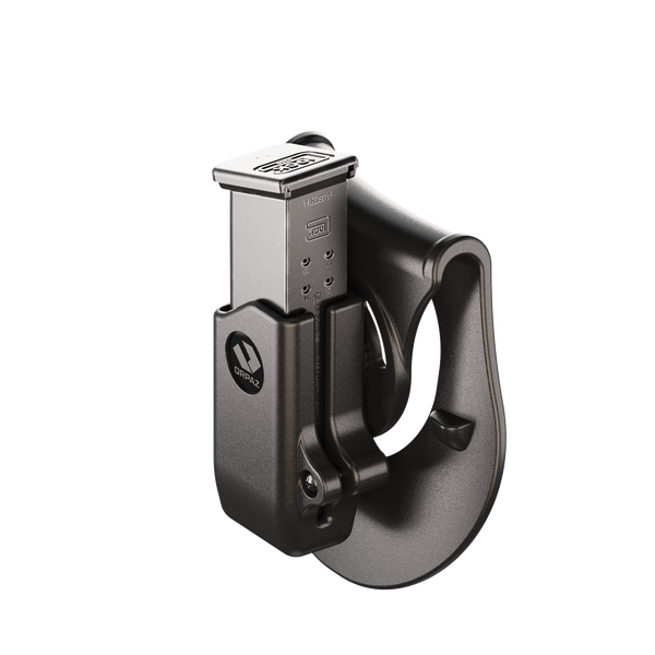 Orpaz G45 Pistol Mag Pouch Compatible with Glock 45 Magazine Holster for 0.40, 9mm Magazine Holder Single Mag, Paddle