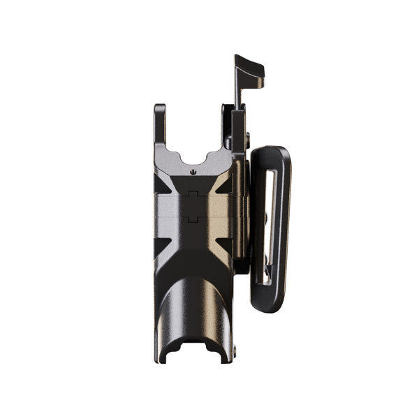 Orpaz Delta G31 Light Bearing Holster compatible with Glock 31 Holster with Light, Belt Loop, Level II Modular Flashlight Adapter and Innovative Flashlight Protector Cap - Unisex