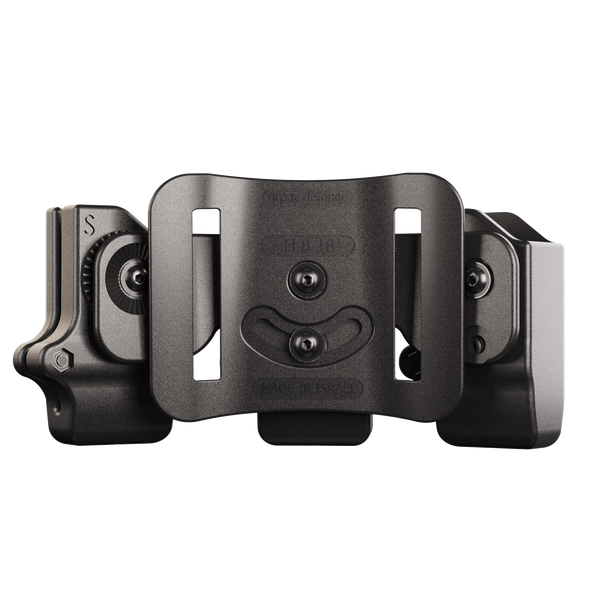 Orpaz Mag Pouch Compatible with Ruger Security 9 Magazine Holster for 0.40, 9mm Magazine Holder, Triple Mag, Belt Loop