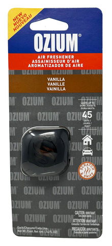 Ozium Membrane Car Vent Clip AC Air Fresheners Car Air Freshener and Car Odor Eliminator, Vanilla