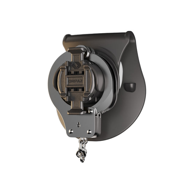 Orpaz Handcuff Holster, Law Enforcement Handcuff Case, Handcuff Holder, Standard, Paddle