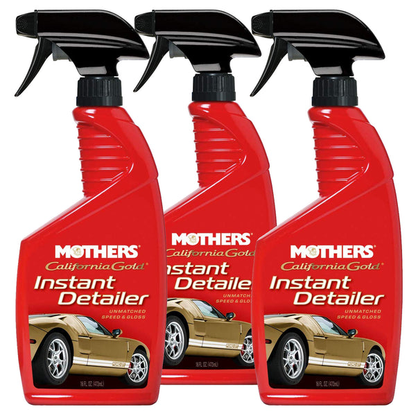 Mothers Instant Detailer Spray Exterior Car Detailer, 16 oz. (3-Pack)