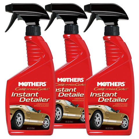 Mothers Instant Detailer Spray Exterior Car Detailer, 16 oz. (3-Pack)
