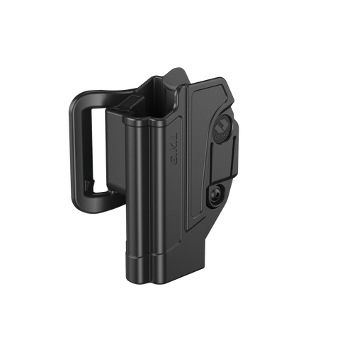 Orpaz Compatible with Glock 17 Holster Left Hand Holster, Level I OWB Belt Holster