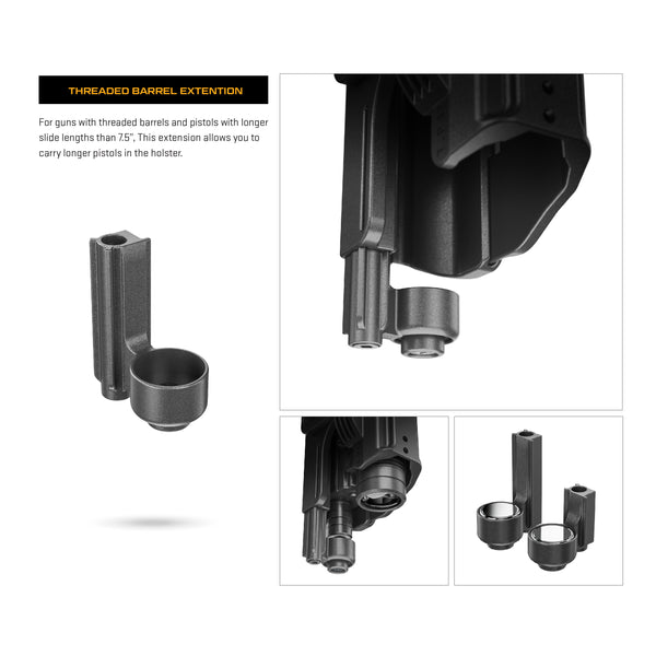T40/X Barrel Extension Muzzle Support Rep.