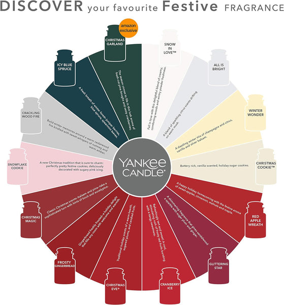 Yankee Candle Ultimate Sparkling Cinnamon Jar Candle: Premium Yankee Candle Car Freshener and Exquisite Candle Jar for Ultimate Fragrance Bliss, 6 Packs