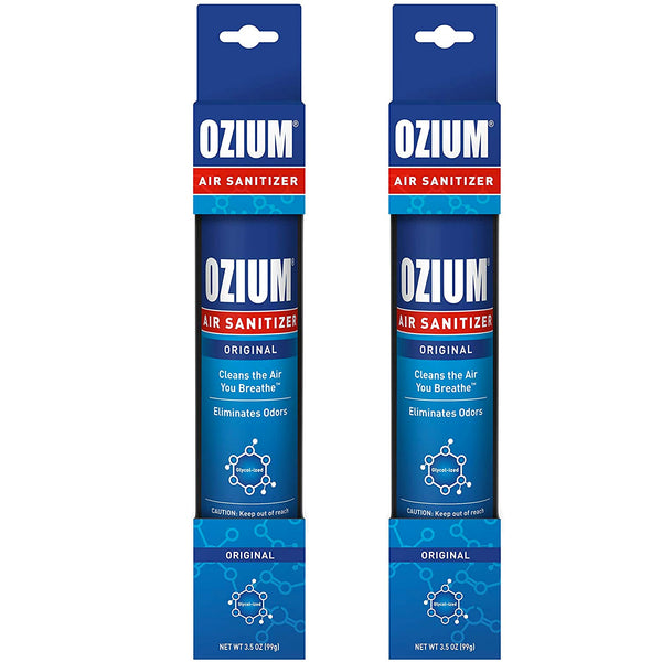 Ozium Air Sanitizer 3.5 oz. Ozium Spray, Original (2-PACK)