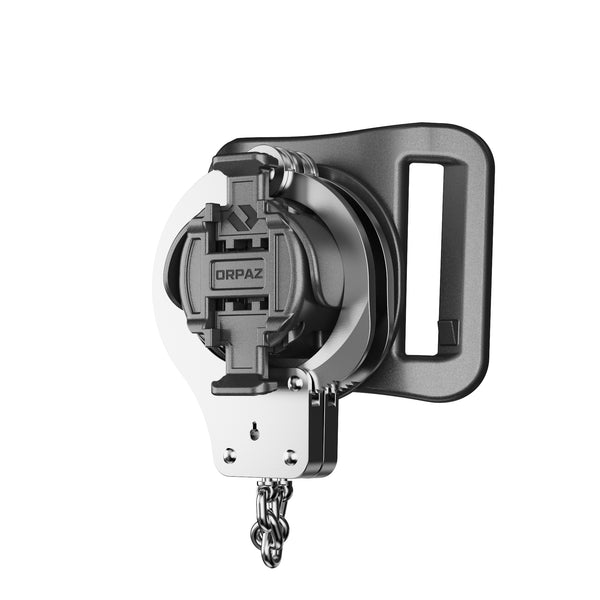 Orpaz Handcuff Holster, Law Enforcement Handcuff Case, Handcuff Holder, Standard, Belt-Loop