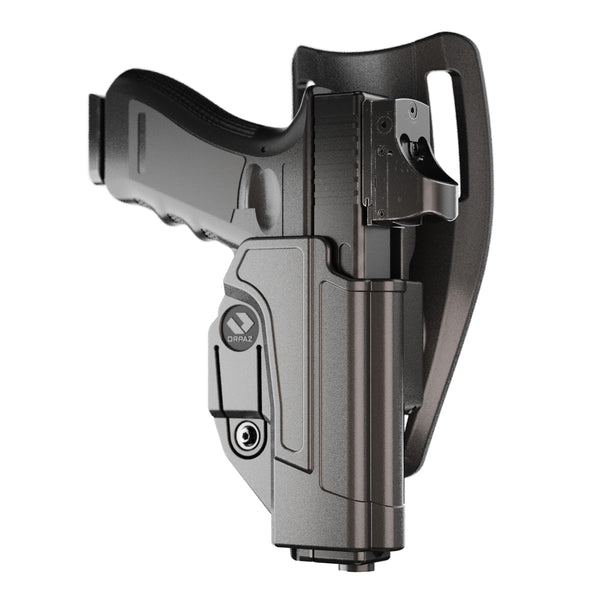 Orpaz H&K USP 45 Holster Full-size and Tactical, Level II OWB Holster, Low-Ride