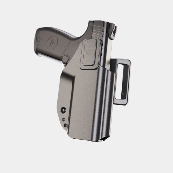 Orpaz IWI Masada Slim Holster IWB Holsters for Concealed Carry, IWB Clip & OWB Belt, Left Hand