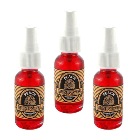 Blunt Power Oil Base Air Freshener Concentrated Spray bottle Home Car Office Peach 1oz Pack of 3