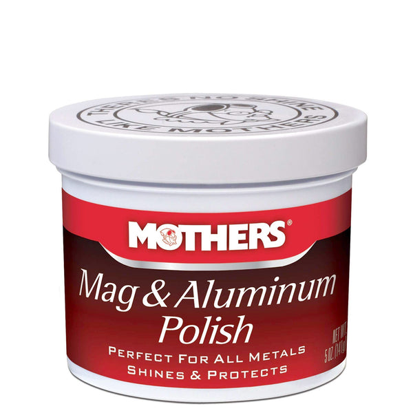 Mothers 05100 Mag & Aluminum Polish, 5 oz.